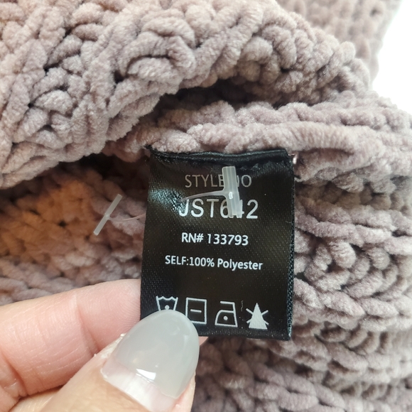 POL CABLE KNIT LACE DETAIL BOW BUTTON CARDIGAN! Size Small. - Picture 11 of 12